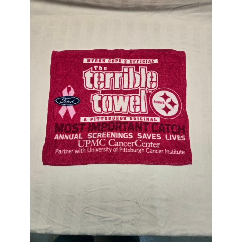 Pink Pittsburgh Terrible Towel